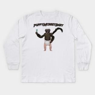 PuppyMonkeyBaby Puppy Monkey Baby Funny Commercial Kids Long Sleeve T-Shirt